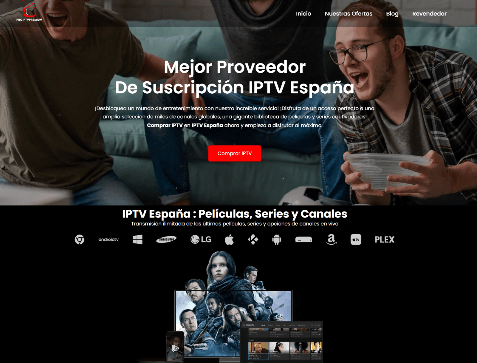 Lista IPTV España