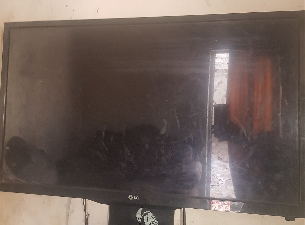 Televisor OLED mostrando imagen en 4K