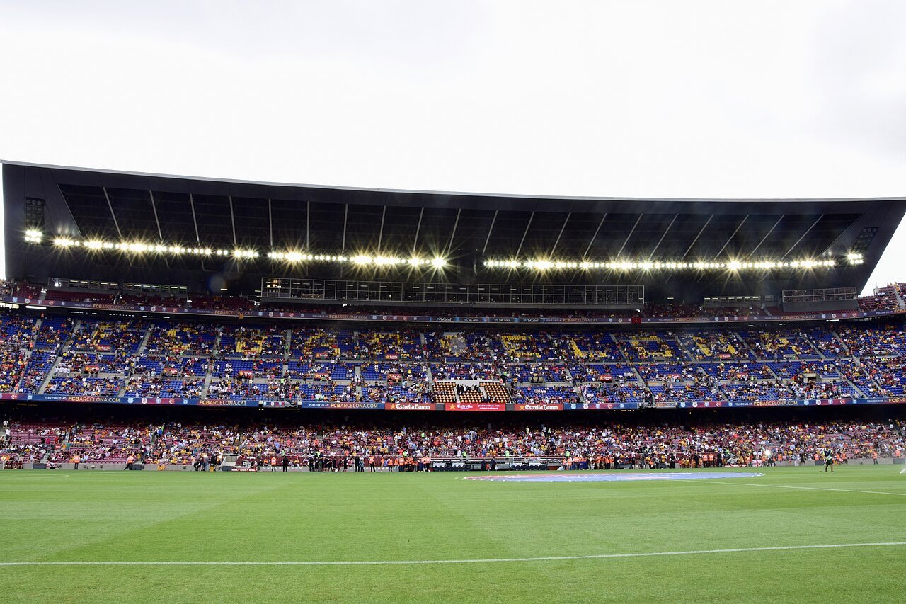 Partido de LaLiga en el Camp Nou visto en directo por IPTV
